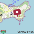 Map Villa Mariuccia Capri