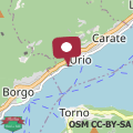 Map Villa Martina Lake Como