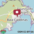 Map Villa Mirtillo Golfo Aranci