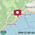 Mapa VILLA MOLLI Lago di Como