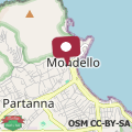 Mappa Villa Mondello