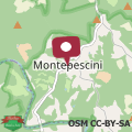 Map Villa Montepescini