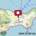 Mappa Villa nella curva della funicolare, Capri