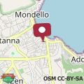 Mappa Villa Orlando Mondello