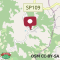 Mapa Villa Overlooking Monte Peglia Reserve