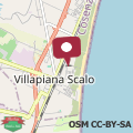 Map Villa Pace 400m from the sea