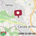 Map villa panoramica Oasi di pace