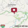 Mapa Villa Pantalica lato Sortino