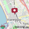 Map Villa Paola house close to the Beach in Viareggio