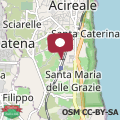 Mappa VILLA PARADISO ACIREALE "con piscina in esclusiva o condivisa "