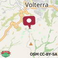 Map Villa Peruccio Volterra gioello