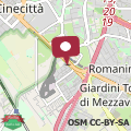 Map Villa Piana Metro A