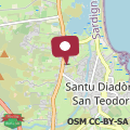Map San teodoro villa praga