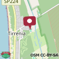Mappa Villa Preziosa a Tirrenia