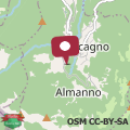 Map Villa Rosa Perla - Lake Como - Schignano