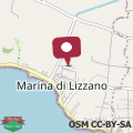 Map Villa Salentina, Bagnara