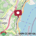 Mappa Villa Santa Chiara Lesa - appartamento vista lago con piscina