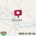 Map Villa Santadi