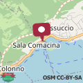 Mapa Villa Sasso on Lake Como by Rent All Como