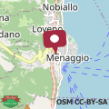 Mappa Villa Scala Menaggio