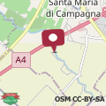 Mappa Villa Serena, secret garden - 7 min Noventa Outlet
