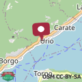 Mapa Villa Sole Carate Urio – Lake Como