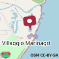 Mappa Villa sul mare Marinagri Resort