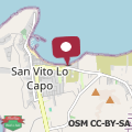 Mappa Villa Terrazza sul mare San vito lo capo