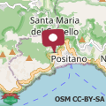 Mappa Villa tesoro Positano