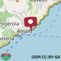 Mappa Villa Torricella Amalfi