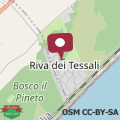 Mapa Villa Trifogli - Riva Dei Tessali