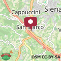 Map Villa Tuscany Siena