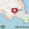 Mappa Villa Ulisse Panoramic with Garden and Sea View 200 Mt from the Beach - Gaeta