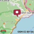 Map villa verde sul mare