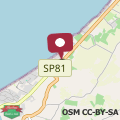 Map Villa Verde with private access to beach