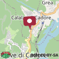 Mapa Villa Virginia Calalzo di Cadore