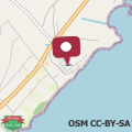 Mappa Villa with garden 1000m to 300m from the sea in PULA