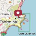 Map Villa Zagara Garden Spectacular Sea View in Taormina