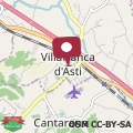 Map Villafranca d'Asti Apartment by Alterego