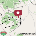 Mappa Villaggio dello sciatore residence paradiso appartamenti e monolocale