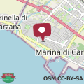 Mappa Villeggiatura Marina di Carrara