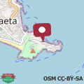 Mapa Villetta a Gaeta