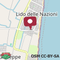 Mapa Villetta a Lido Delle Nazioni