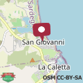 Mapa Villetta San Giovanni 150m dal mare