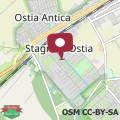 Map Villetta Alessandra Ostia Antica Rome 10 mins from beach