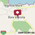 Mapa Villetta Baia Vignola