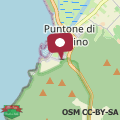 Mapa Villetta dei Pini