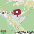 Mapa Villetta in Cadore