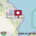 Mappa Villetta in centro a Porto Cervo