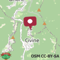 Map Villetta in collina Casa Calmàs